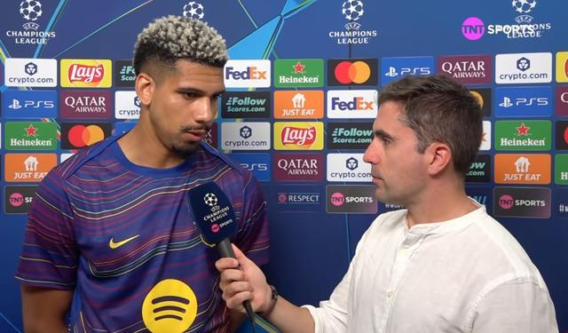 开云体育官方-阿劳霍：库巴西的犯规对中卫来说确实难处理，次回合我们会想他